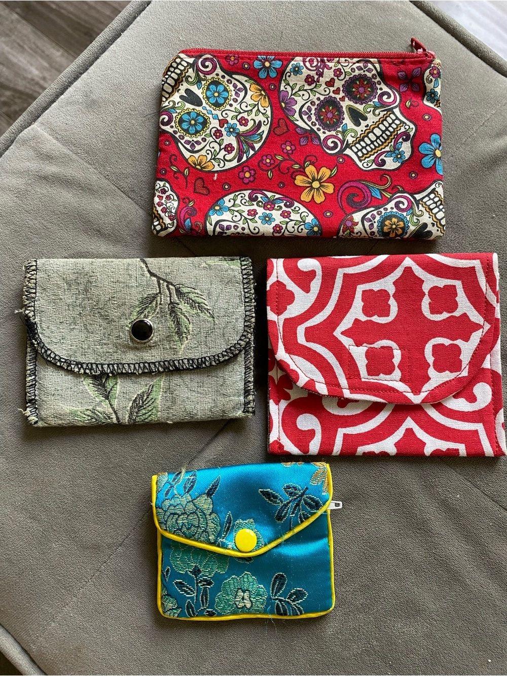 Four Small Purses